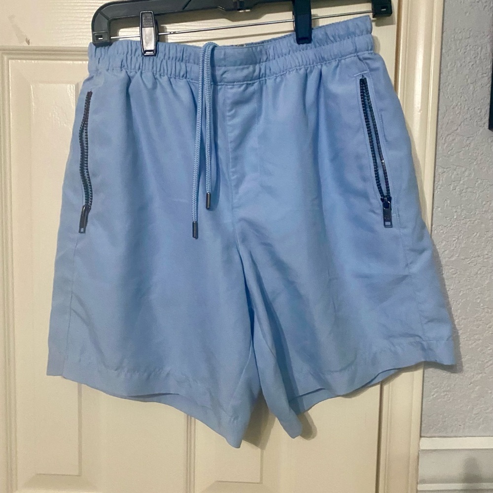 Ted Baker Men's Light Blue swim shorts size M